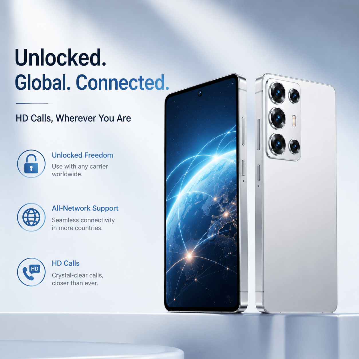 backup spare unlocked mobile phone 6 8 hd   screen 4 64gb   face fingerprint unlock   stylus case present   Product details 2