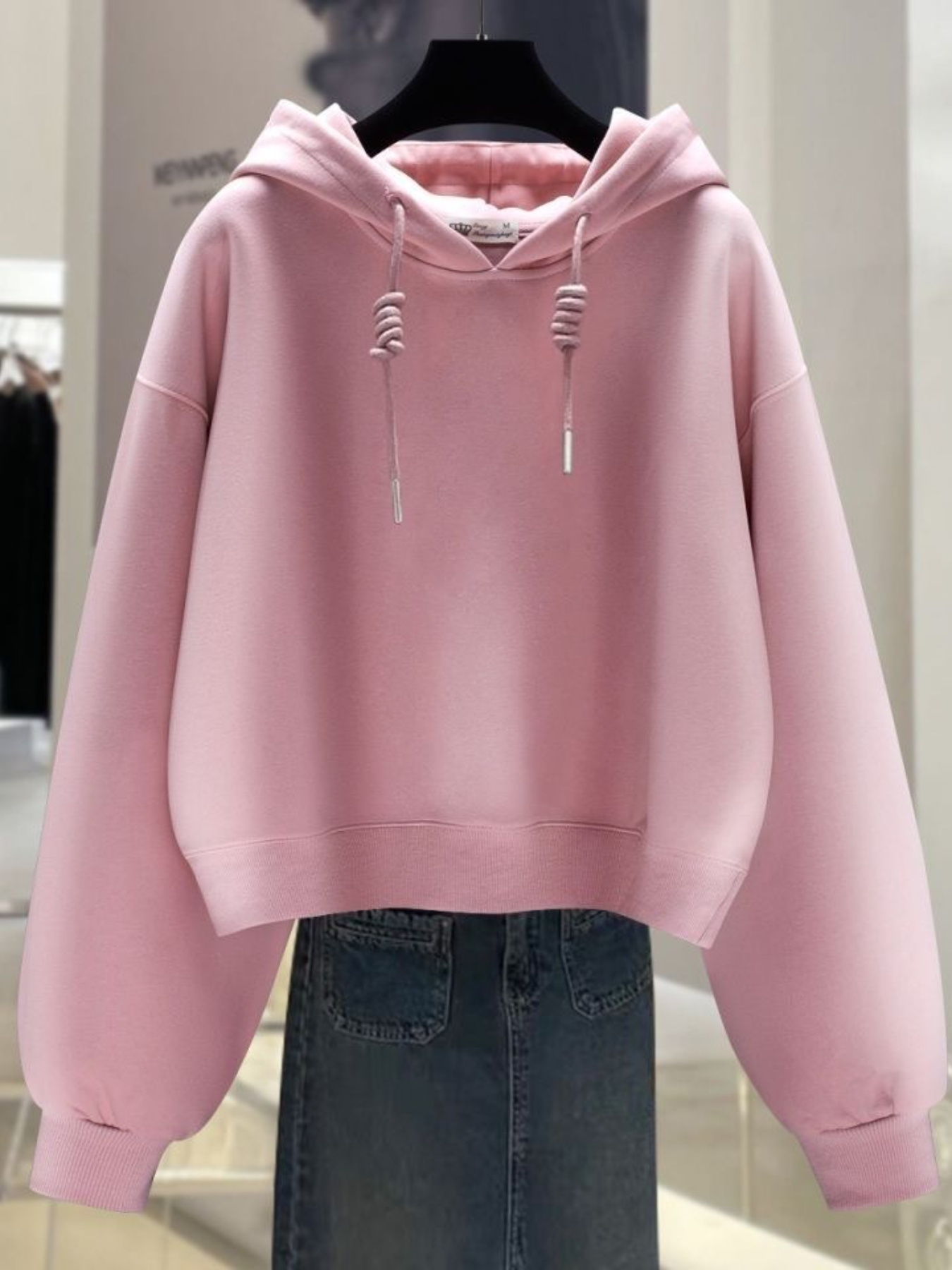 crop top hoodies sold on Temu United States