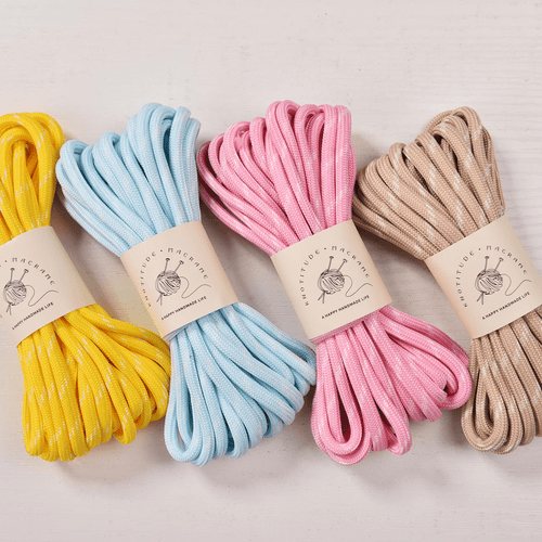 5 meters solid color cored rope polyester macrame cord for jewelry making braiding weaving diy supplies 1mm thick durable string for necklace bracelet keychain ideal gift for craft lovers