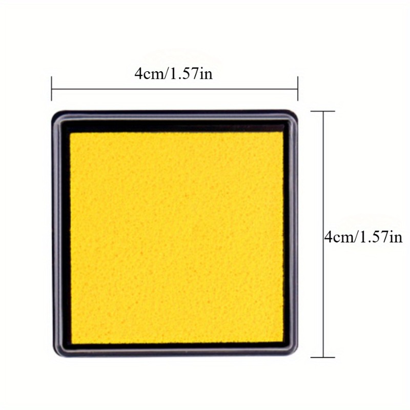10pcs Multi-Color Ink Pads for Rubber Stamping