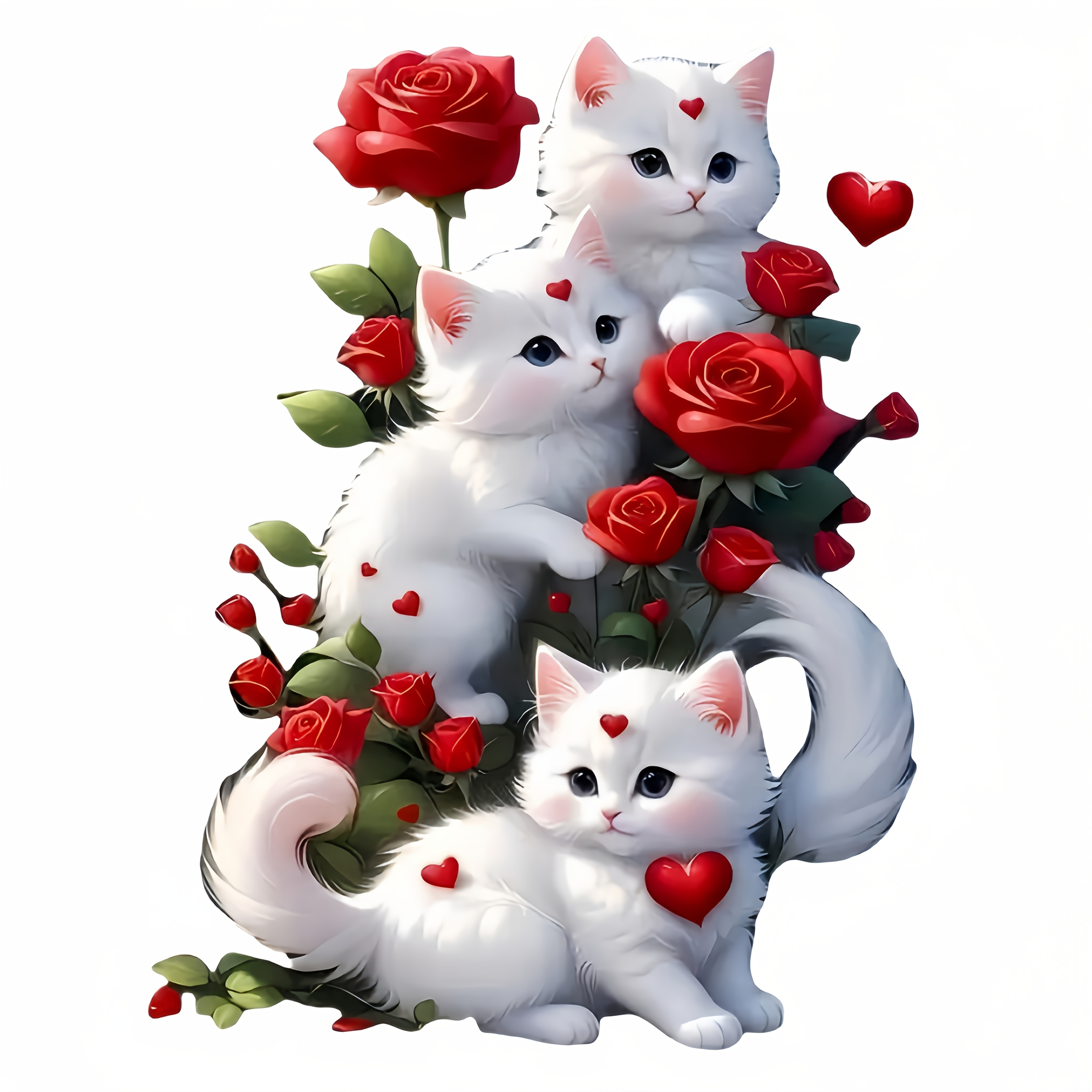 Image of A Kitten Exquisite High-quality Vinyl Waterproof Sticker - For Motorcycle / Laptop Decoration Stickers, Smooth - Adds Charm To Your Ride! Car Bumper - A Gift For Truck Suv Car Decoration