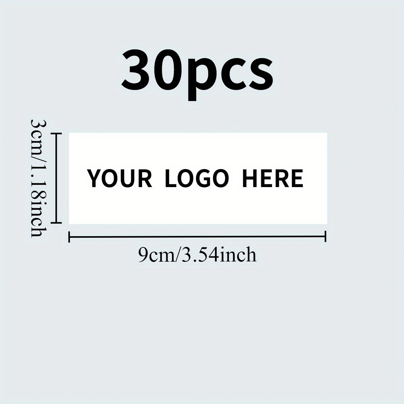 TEMU Etichette Adesive Personalizzate Qualit� 0,79" x 3,54", 1,18" x 3,54" - Etichette per e Nomi Autoadesive per Piccole Imprese, Matrimoni, Feste e