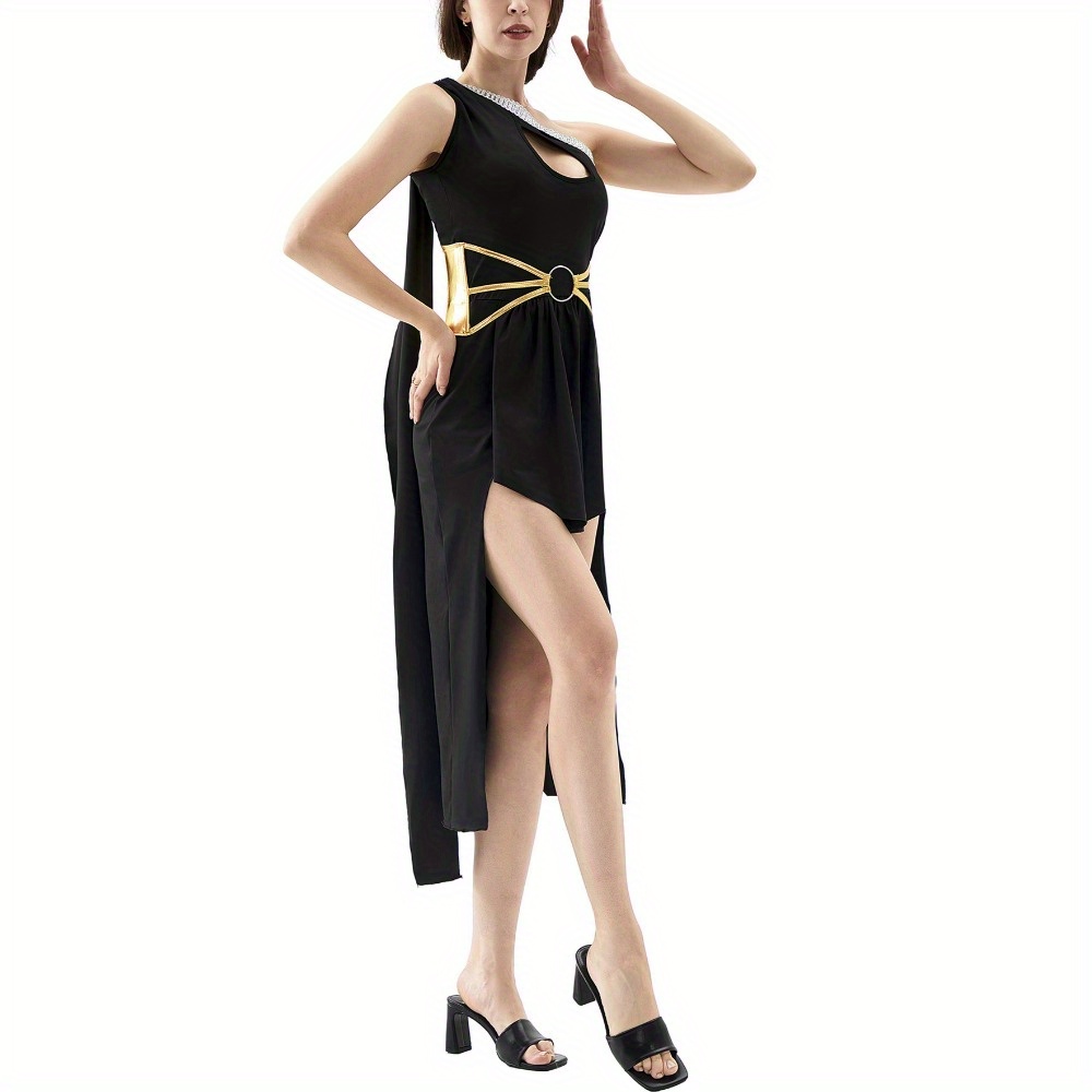 egyptian black dress Black Egyptian Queen Adults Halloween Costume Dress Up