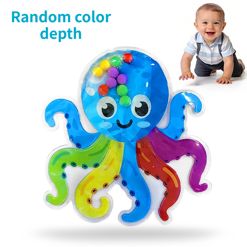 Image of Octopus Color Classification Sensory Toys, Fine Motor Skills Toys For Young Children, Infinite Cubes For Preschool Learning Activities, Finger Activity Toys For Children .random Color