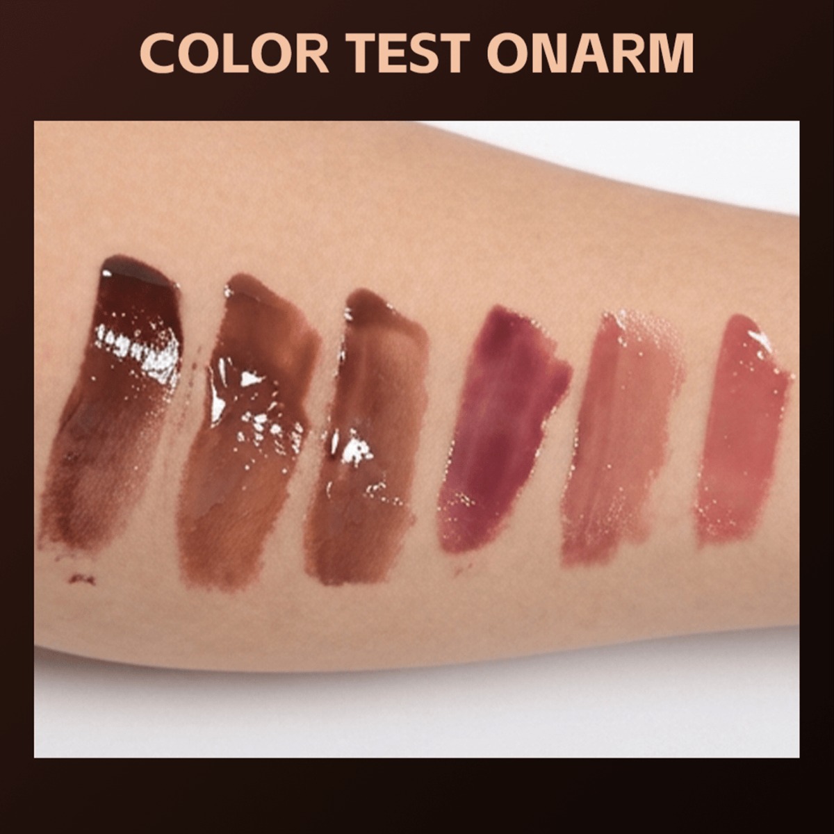 6 Colors BEAUTY GLAZED Hydrating Liquid Lip Gloss