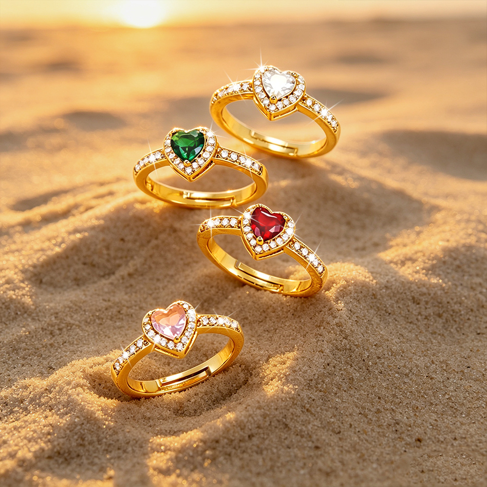 Women's High-Quality Golden Open Ring, Hypoallergenic & Versatile