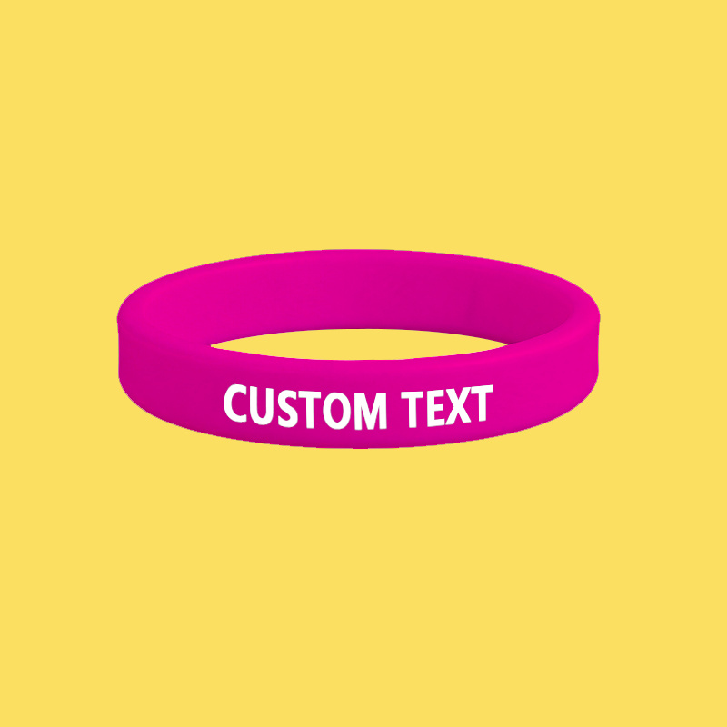 180pc Custom Silicone Wristbands Set, Personalised Gift