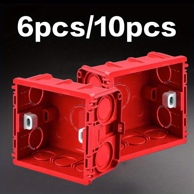 one piece of fire resistant pvc electrical box designed for
