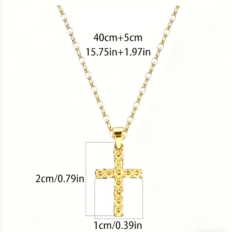 Women's 18K Gold Plated Stainless Steel Elegant Necklace