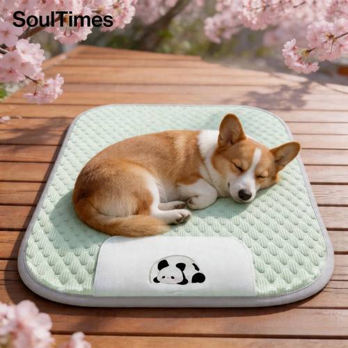 item picture dog cooling mat dog bed summer cooling sleeping mat cooling mat suitable for designed specifically for pets in the summer used as a cool sleeping mat in summer