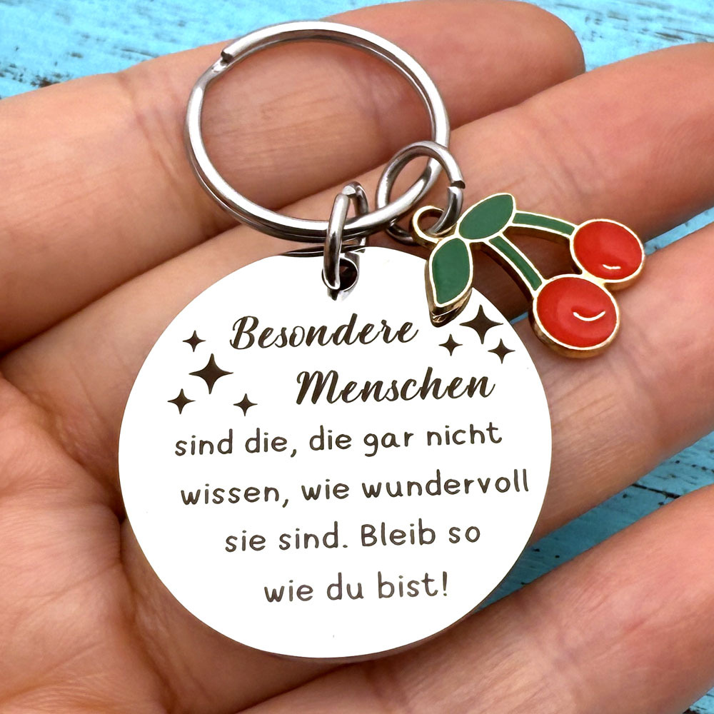Inspirational Gifts For Women, Including German-themed Encouragement Items, Keychains, And Birthday Presents For Men And Women