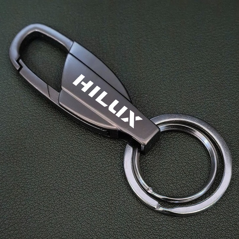 TEMU Car Keychain Designed For Hilux Car Enthusiasts, Suitable For Hilux And Other Models. High-quality Keychain—minimalist Waist-hanging Creative