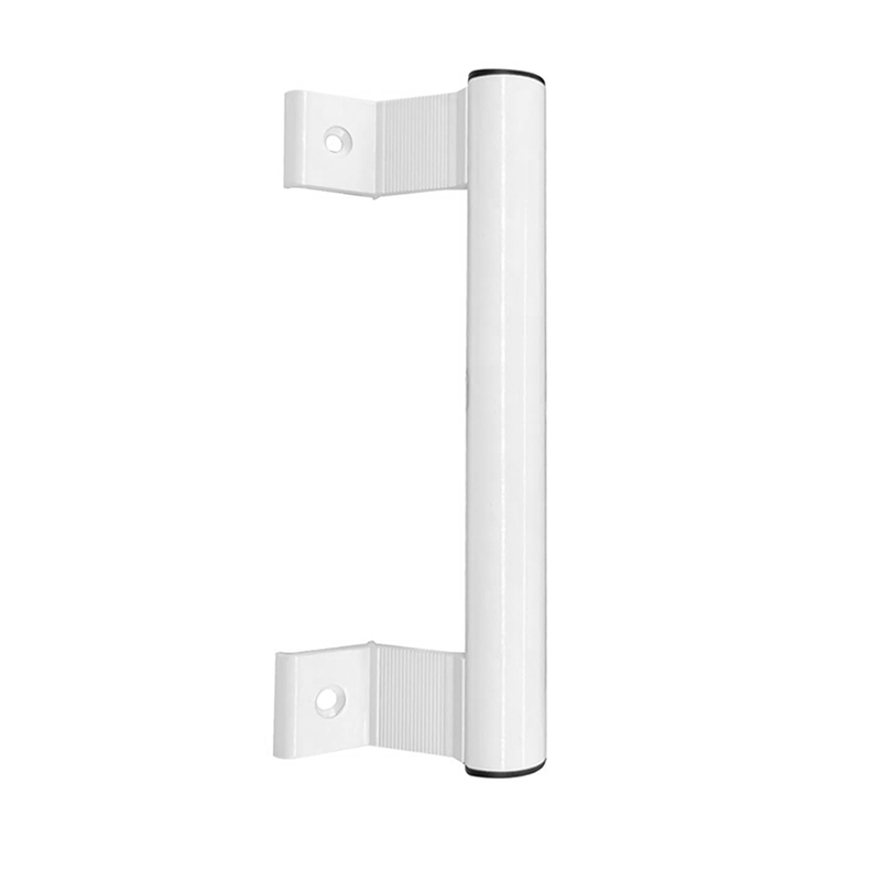 tirador de puerta corredera de aluminio resistente de 8 pulgadas con   de palanca - moderno / acabado, diseño de     y construcción   para puertas de vidrio, puertas de patio, puertas de ducha - se   a orificios de montaje de 6-5/8, ideal para uso residencial y comercial - ideal para
