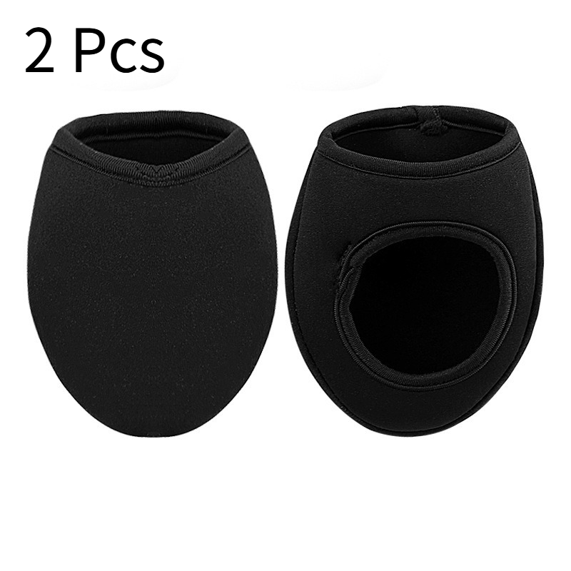 TEMU 2pcs Windproof Cycling Shoe Covers, Elastic Half-length Shoe Covers For , Suitable For Motorcycles, Dustproof Shoe Covers, Toe Toe Protection,