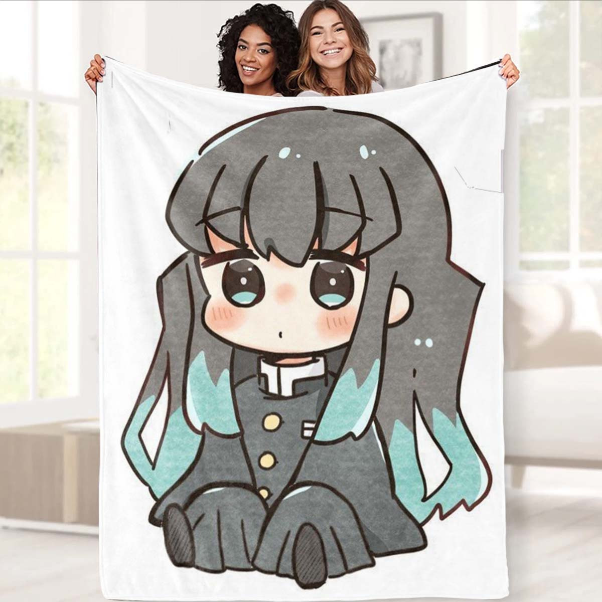 TEMU Anime Flannel Fleece Throw Blanket, Soft Cozy , All Nap & Small Blanket, Style, 100% Polyester, 250-300gsm, Perfect Gift For Birthdays