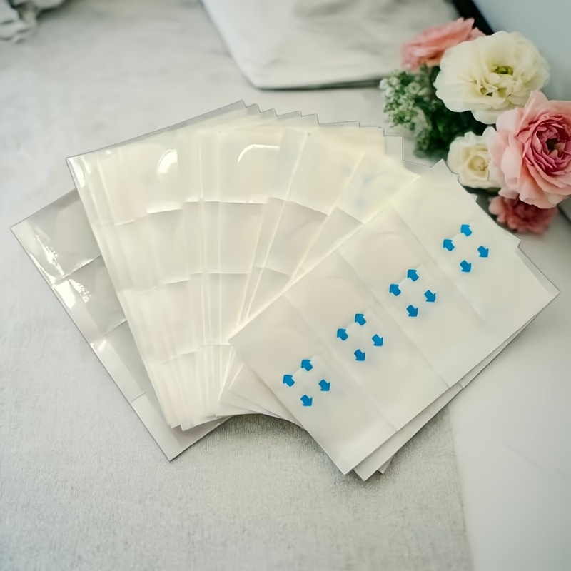 10pcs Ultra-thin Invisible Facial Patches, Facial Lifting Tape, Transparent Facial Sculpting Patches