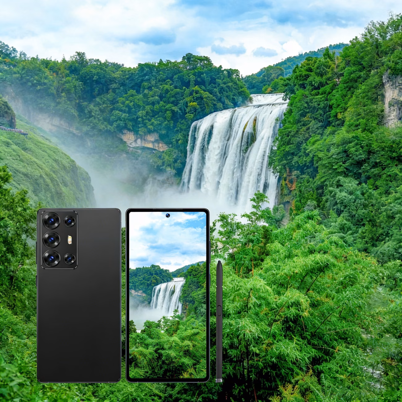 large screen smartphone 4gb 64gb storage high definition full screen lightweight and easy to carry recognition unlock precise gps navigation built for convenient operation in multiple colors Product details 4