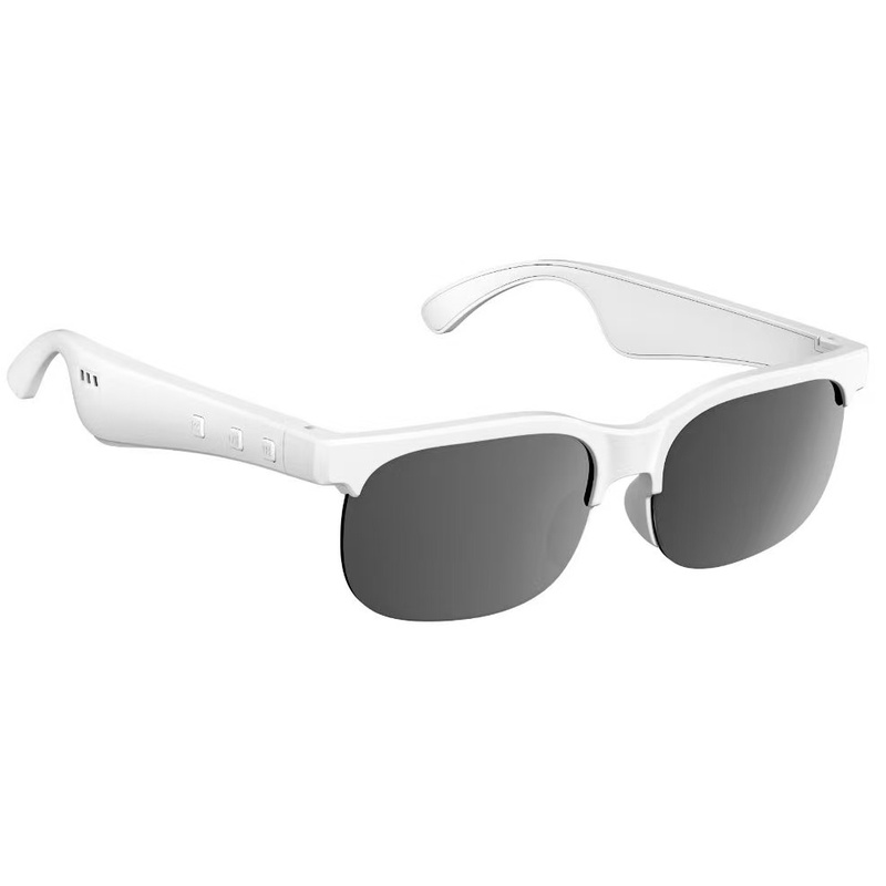 2-In-1 Wireless Audio Glasses with Wireless, USB-C Charging, Stereo Sound, Compatible with Smartphone, Tablet, PC, Laptop - Lightweight Glasses for Gaming, Music, Video Calls - Compatible with Wireless Devices, Multimedia Audio