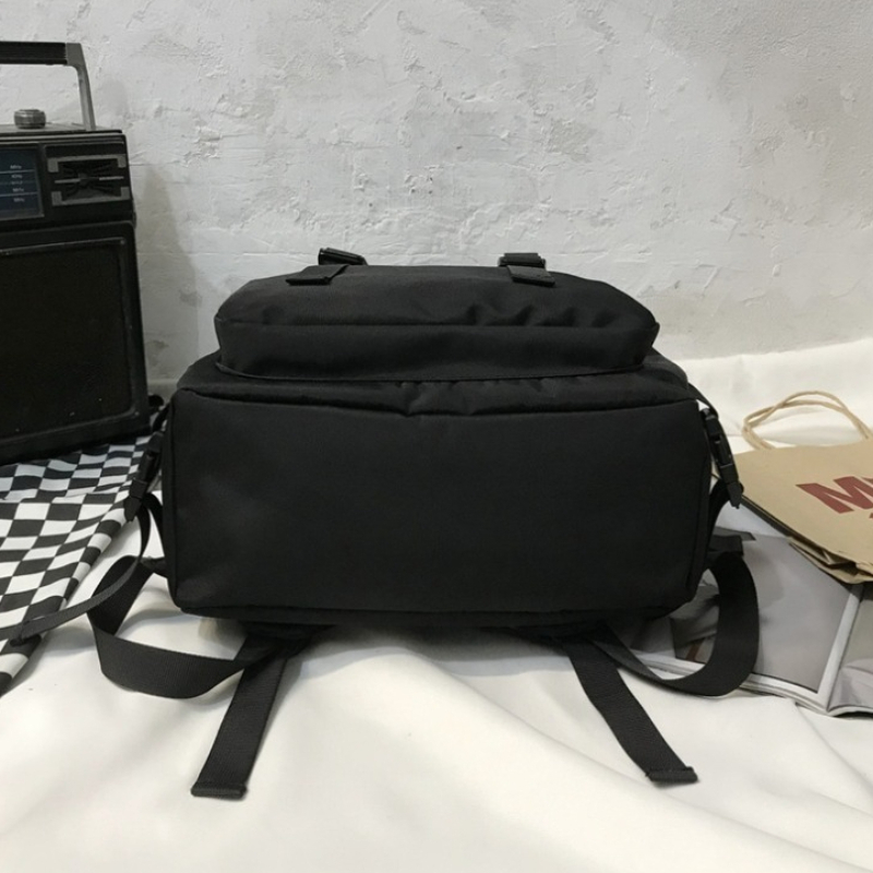 Lightweight Large Capacity Backpack with Multi-Compartment & Adjustable Shoulder Straps - Minimalist Crossbody/Laptop Suitable for Work, Travel, Commuting,, Business, Durable Zipper Closure, Black for Daily Use