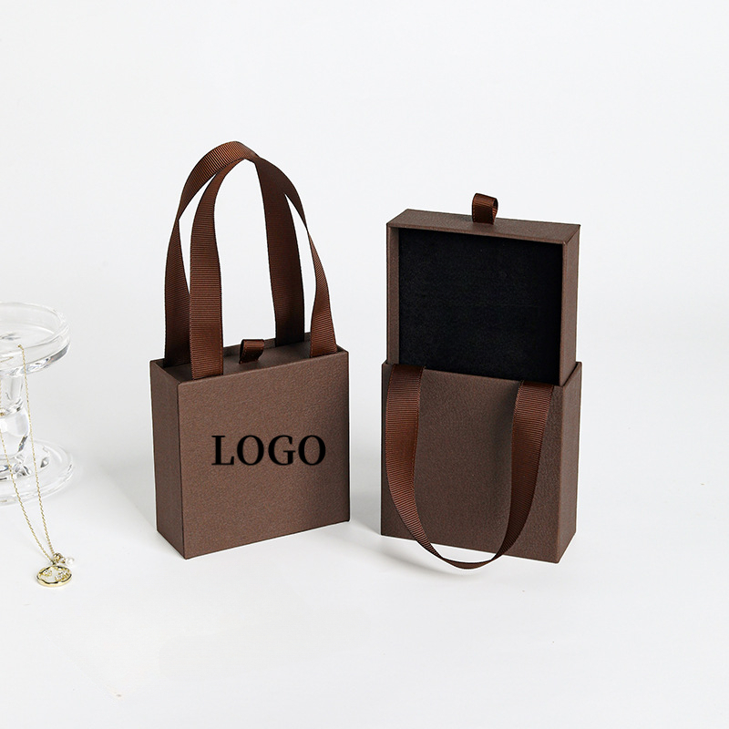 Customizable Pull-out Jewelry Box with Logo Printing