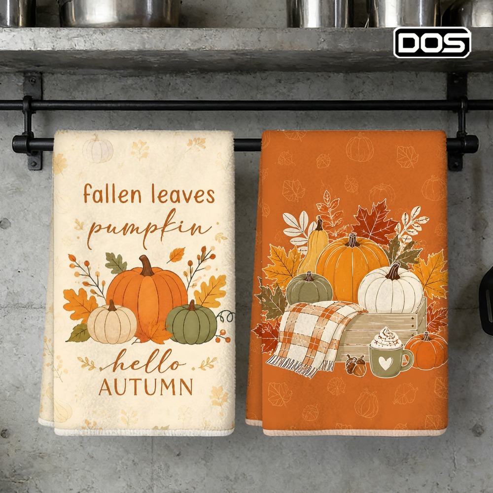 TEMU 2pcs Torchons de Cuisine, Chiffons de Cuisine et Absorbants en Microfibre, Cadeaux Décoratifs de Pendaison de Crémaillère/Anniversaire pour