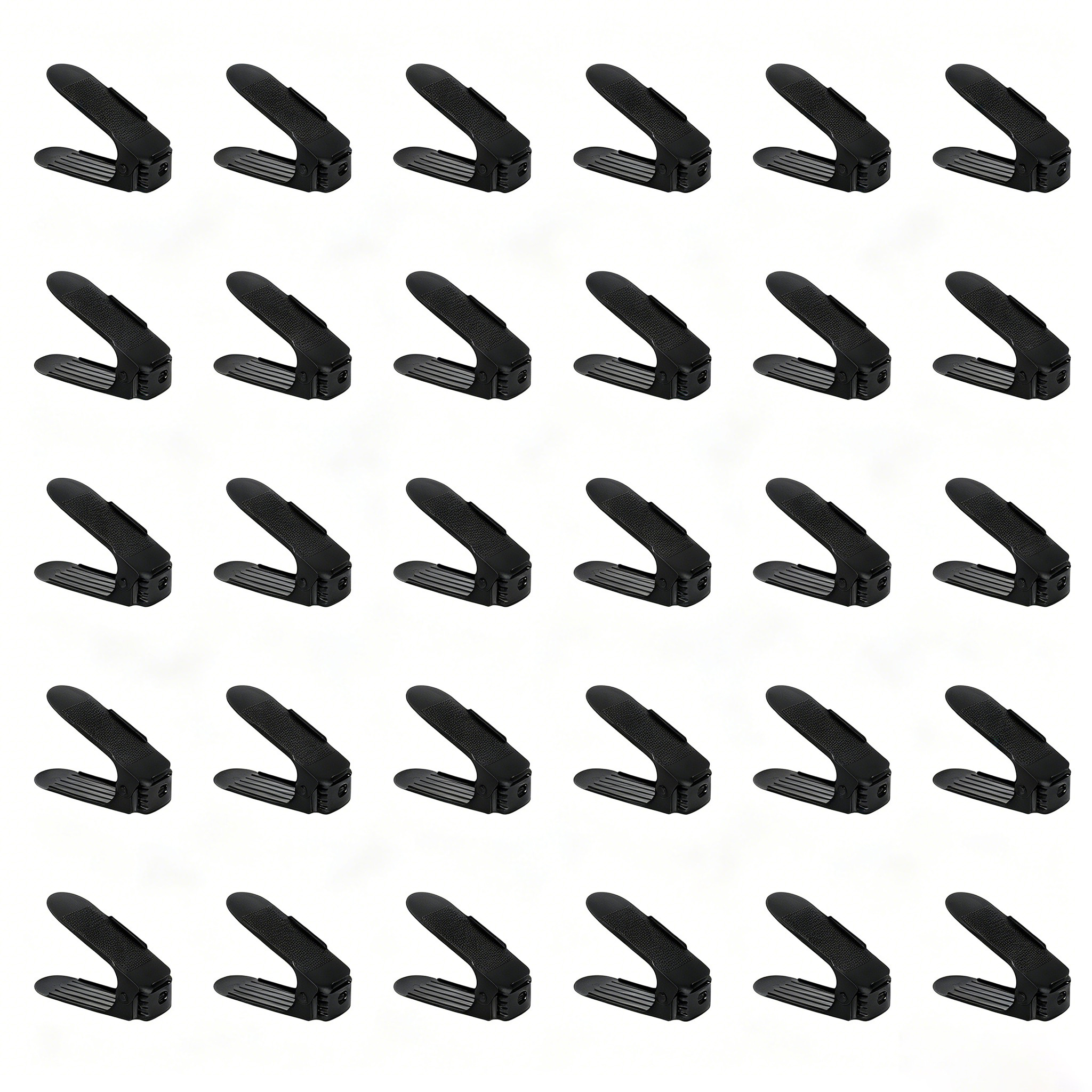 TEMU Étagère à chaussures réglable, Organisateur de chaussures, de place réglable, Organisateur de chaussures antidérapant, Ensemble de support à