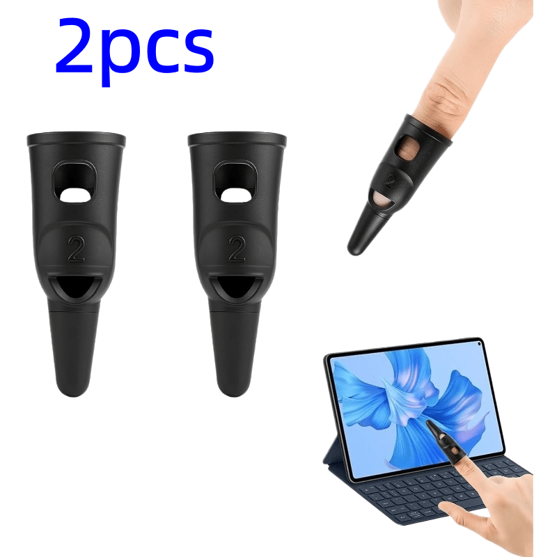 TEMU 2/4pcs Finger Stylus, Fingertip Stylus Pen For Touchscreen, Sensitivity Silicone Finger Styluspen For Tablets Phones All For Touch Screens