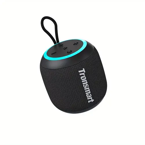 15w mini wireless speaker with 18 hours playtime with led light type c charging 2500mah battery suitable for smartphone computers tvs idea for outdoor camping party
