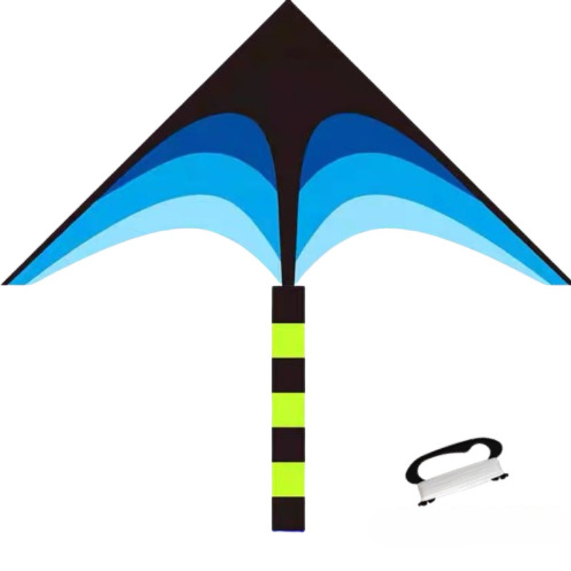 TEMU 1pc Large Kite, Outdoor Kite, Complimentary Kite String Board - Durable, , Outdoor Beach And , Easy To Assemble, Beginners!