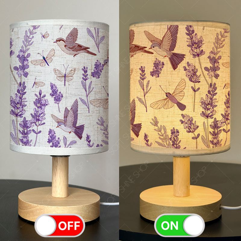 USB-Powered LED Fabric Desk Lamp, Cozy Accent Light
