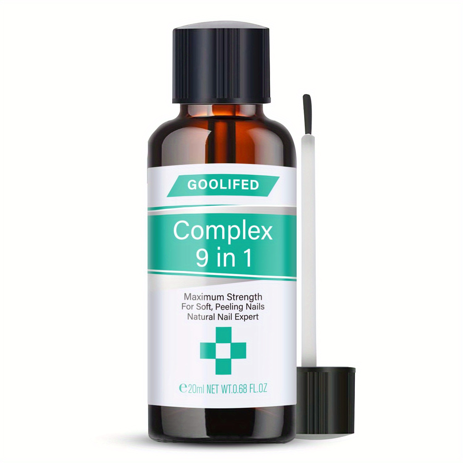 Image of 9-in-1 Complex Nail Strengthening Solution, In - For Fragile And Rough Fingernails And Toenails, Fast Results, Shine And Restore Flexibility To Nails, Gentle And Safe For Daily Use, Unisex