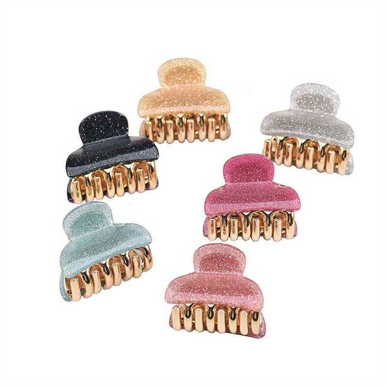 TEMU Fermagli per Capelli Piccoli e Lucentissimi da Donna �� Ideali Doccia, Acconciature Eleganti & Code | Accessori Feste con Design Versatili -