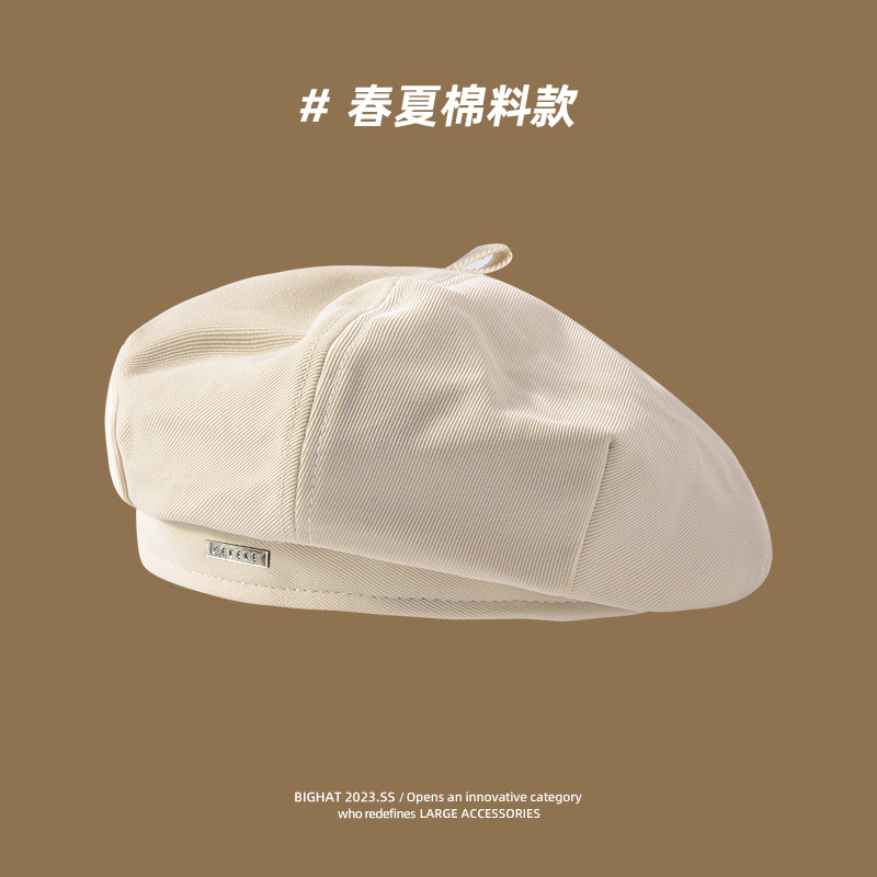 TEMU 趙路怡/ブイベレー帽 - 韓国風/レトロな八角形トハット、ボタン留め、フィット感のあるアニメテーマの＆ユニフォームキャップ（手洗いのみ） - ヴィンテージリリーティックアンティハット