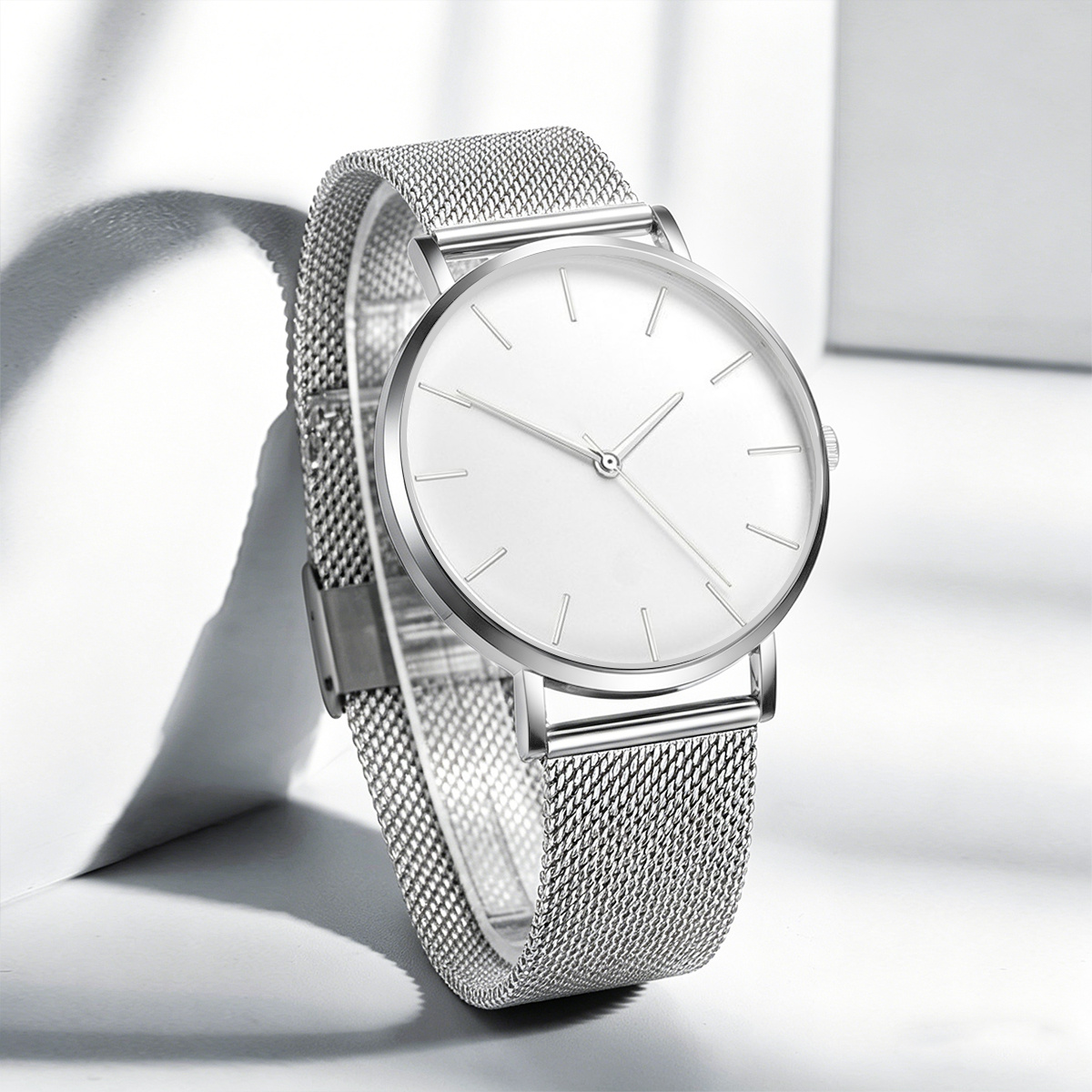 Image of With An Exquisite Brand Gift Box/men's Round Business-style Minimalist Quartz Watch, Suitable For Daily Wear. A Gift For Men, Birthday Gift, Valentine's Day Gift, A Present For /lovers