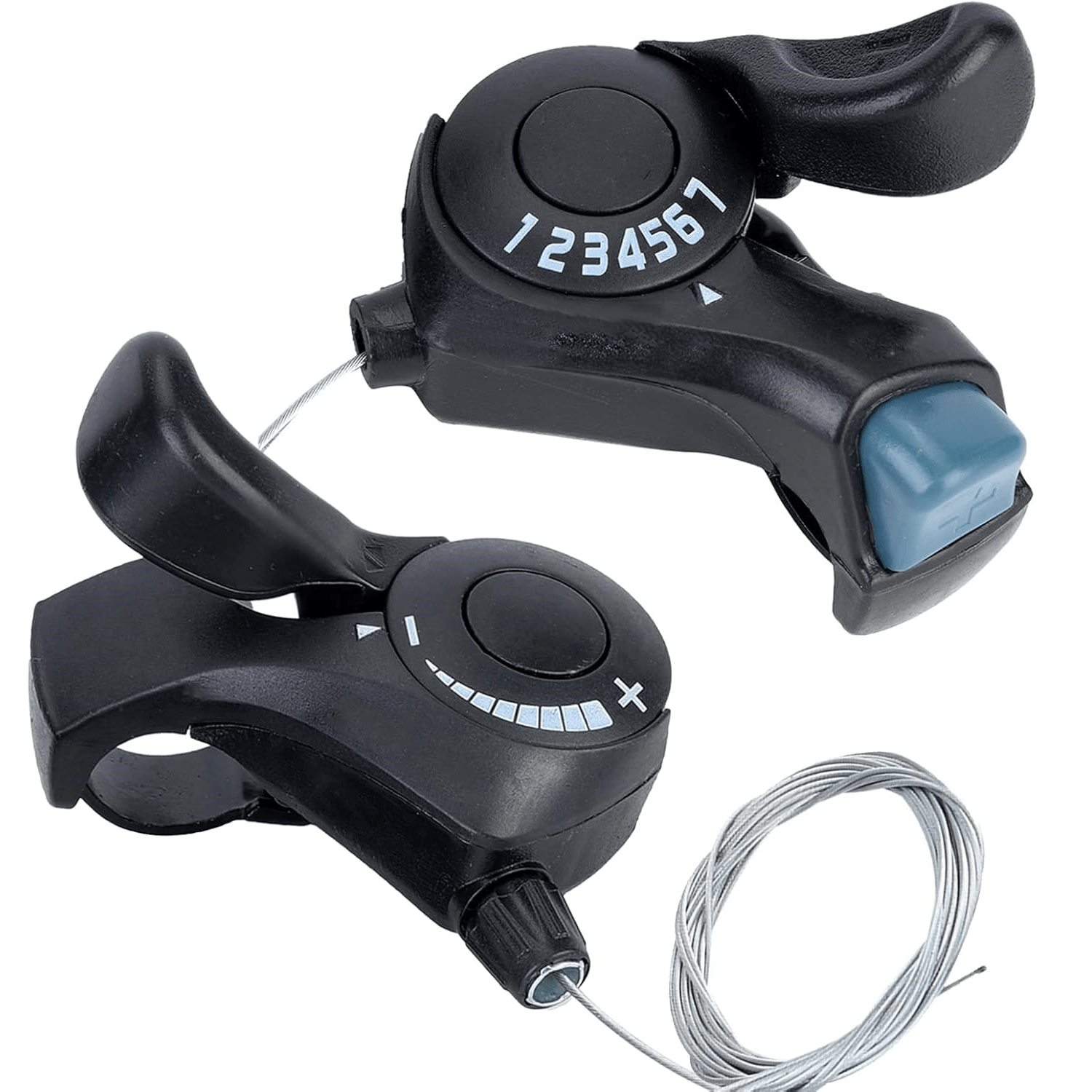 2pcs bike  s,   outdoor mountain bicycle, sl- -7r, 3x7 thumb gear  s, tx-30   lever and set, best for christmas,   thanksgiving,   new year,   teachers day,   halloween,   christmas, perfect, bicycle gear lever,  , bicycle transmission, bicycle accessory, bike parts 0