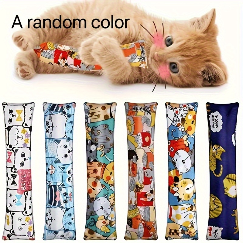 Kissankasvien purulelu tyyny | Täydellinen lahja, joka tekee kissaystävistäsi onnellisimmaksi ja rauhallisemmaksi, sopii keskikokoisille roduille, valmistettu kangasta