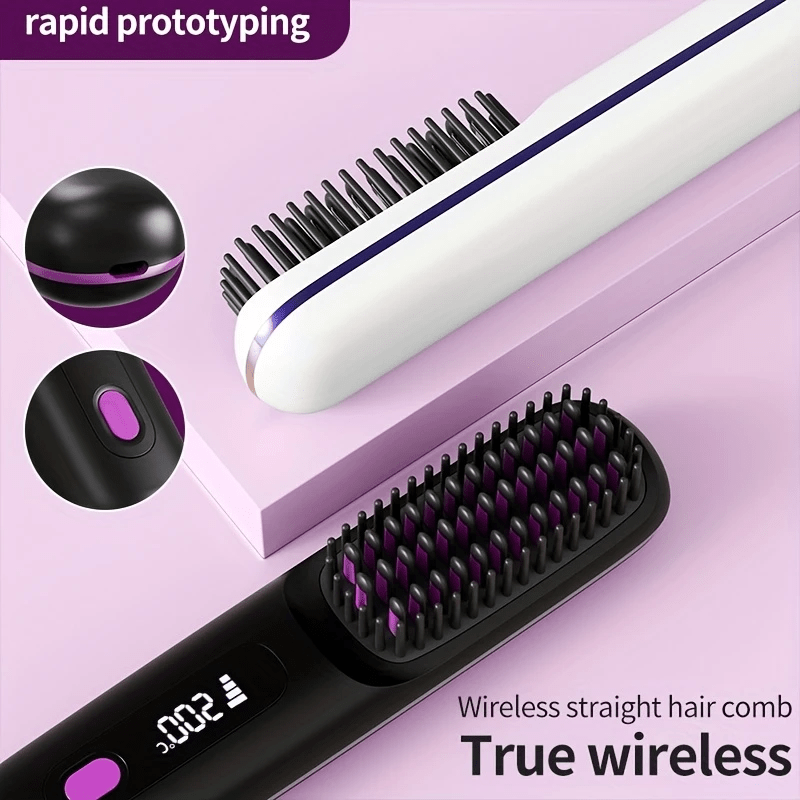 Capilar Plancha Para El Pelo Inalambrica SMET Planchas Para