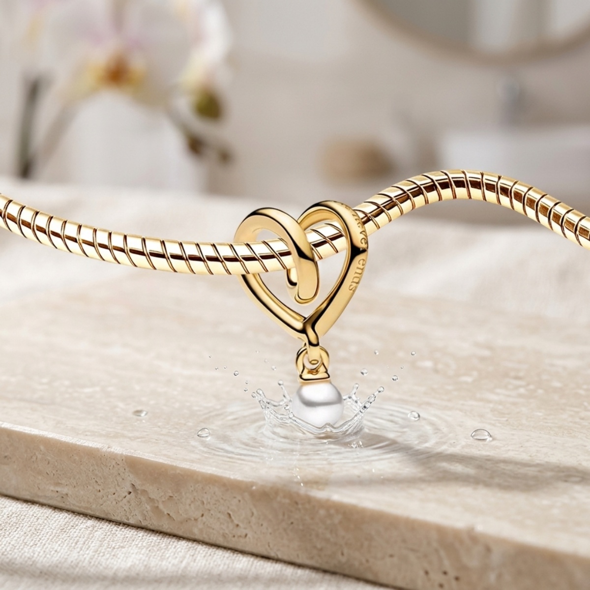 Classic Silver-Plated Heart Pendant Necklace