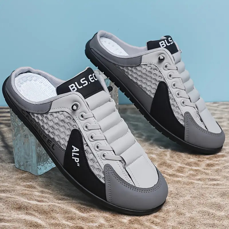 koonexy mens slip slippers comfortable indoor shoes - Main Image