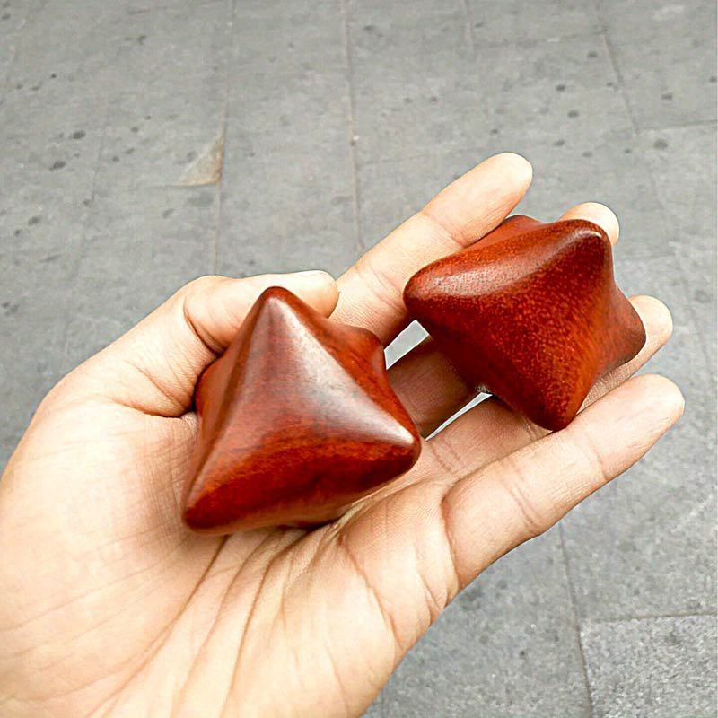 Image of Massager Hand -pointed Star Handball Hexagonal Massage Health Ball For Adults