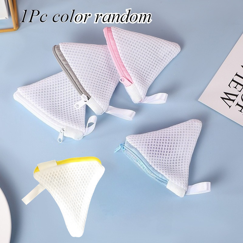 TEMU 1 pièce Sac à lessive réutilisable à fermeture éclair, Sac à linge en , Sac à savon à lessive multifonctionnel, Couleur aléatoire, Compatible