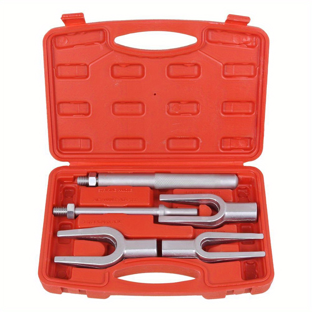 5pcs Tie Rod Ball Joint Remover Kit Pitman Arm Splitter Separator Fork Splitter