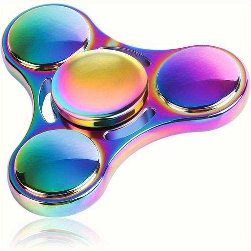 high speed fidget spinner toy made of durable stainless steel with precision bearings designed for stress relief and to help with focus during moments of boredom