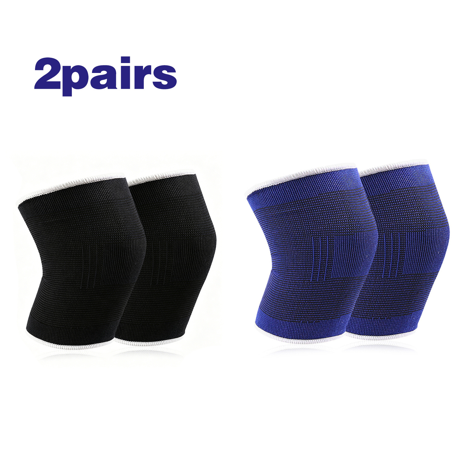 TEMU 2 Paires de Genouillères de Sport Adaptées aux Hommes et aux Femmes, Polyvalentes pour le Basketball, , , le Cyclisme, la Randonnée et les