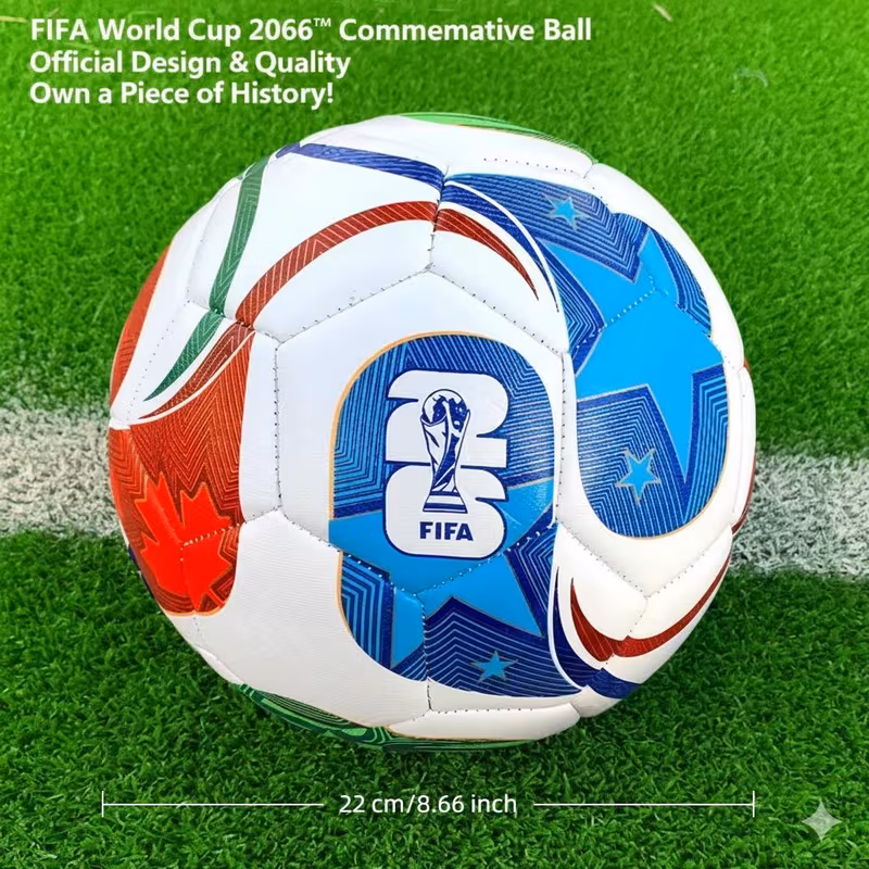 official soccer ball design for the 2026 sturdy for and matches ideal with control and suitable for all weather Product details 1