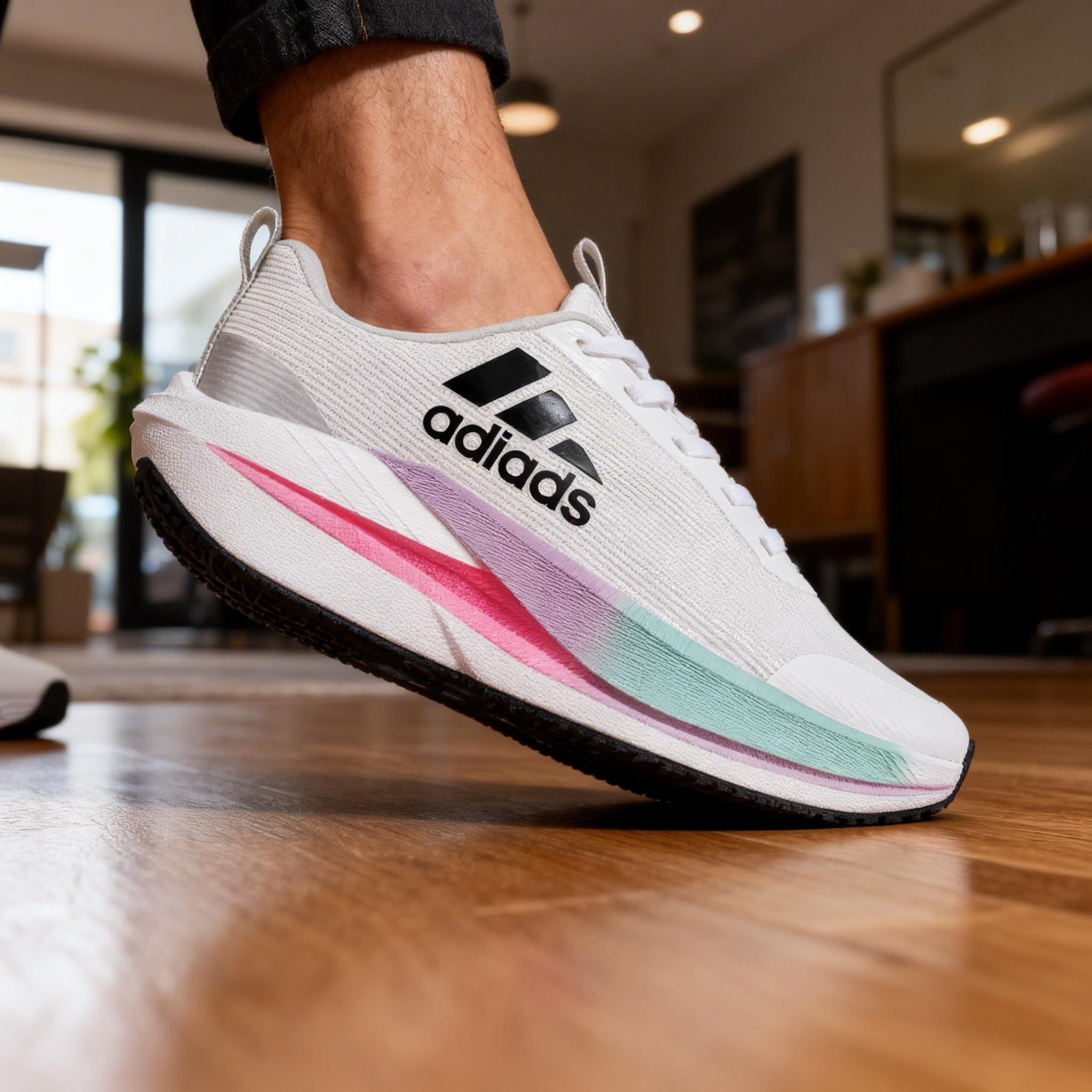 Korean Version Couple Casual Sports Shoes Men And Women Lightweight Breathable Soft Sole Shock Absorption Non-Slip Student Daily Walking Outdoor Jogging Shoes