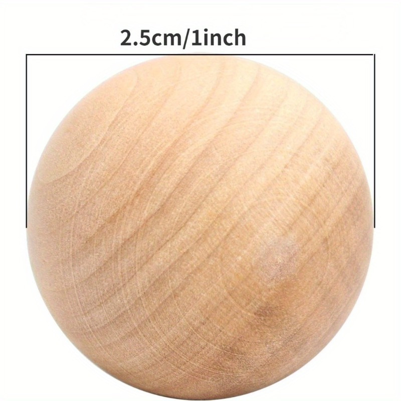 Sfere Artigianali In Legno Duro Incompiuto Diametro 30 Mm A 60 Mm - Foto 9