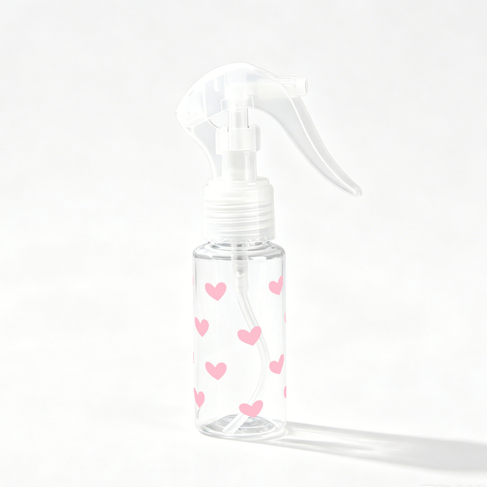 TEMU 1pc Pattern Mini Spray Bottle, 60ml Leak-proof Fine Mist Press Spray Bottle, Desktop Watering Sprayer For Succulents And , Household Gardening