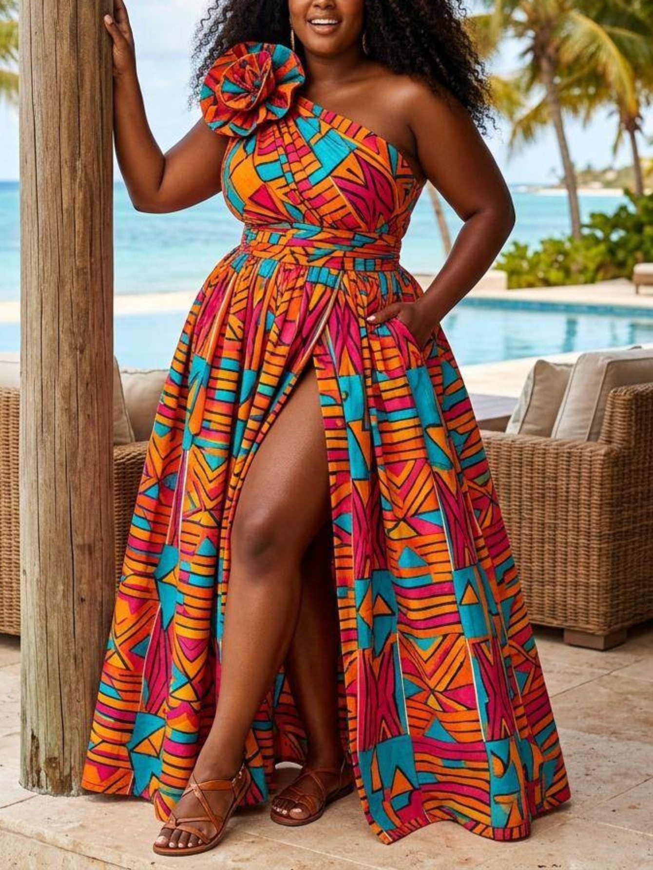 african dresses for women sold on Temu United States