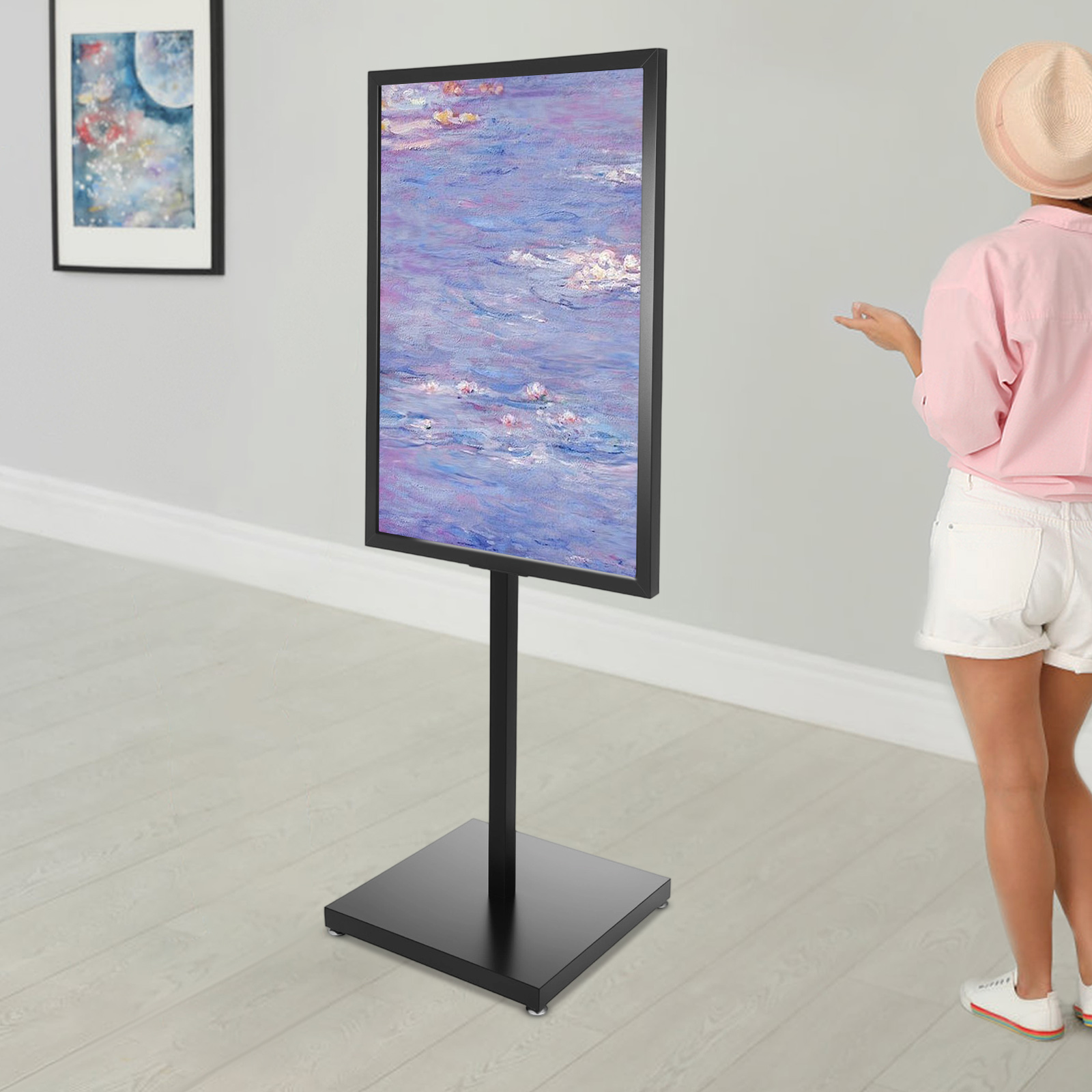 160 cm / 62 99 zoll schildständer bodensteher schilder